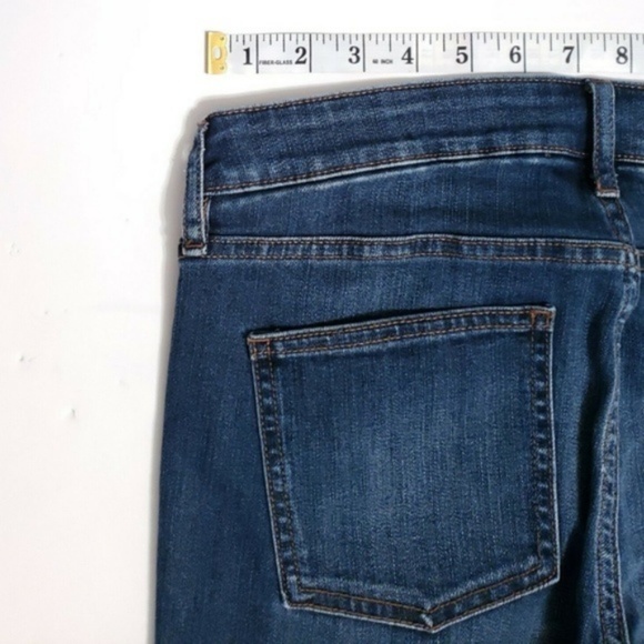 Elie Tahari FARRAH SLIM STRETCH BOOT Dark Jeans 26 - Picture 4 of 8